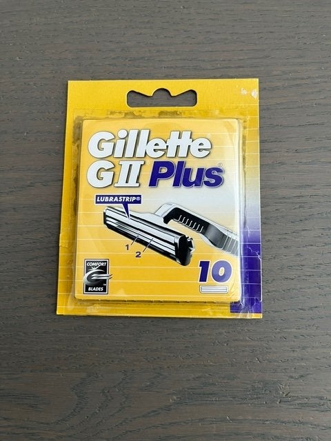 Gillette G2 Plus scheermesjes, Ophalen of Verzenden, Nieuw, Gehele gezicht, Verzorging