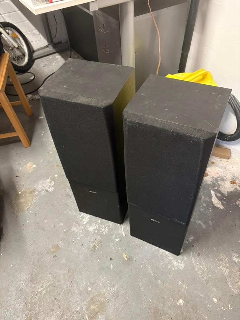 Sony luidsprekers, Audio, Tv en Foto, Luidsprekers, Gebruikt, Ophalen of Verzenden, Sony, Minder dan 60 watt