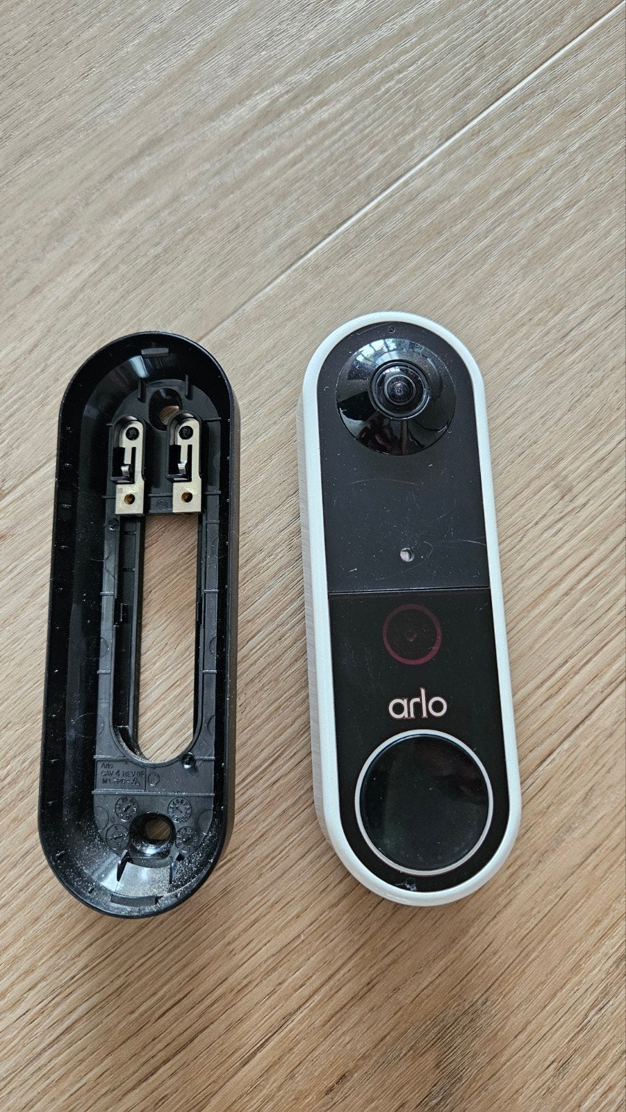 Arlo Video Deurbel - Draadloos met Camera, Ophalen of Verzenden, Bewegingsdetectiesensor, Gebruikt, Draadloos