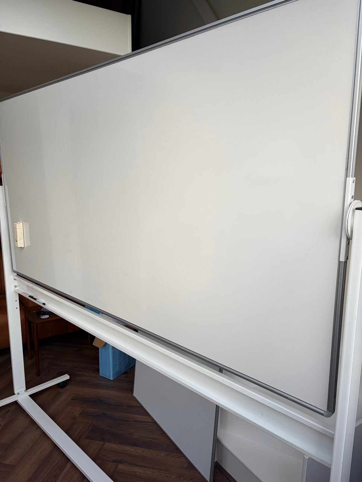 Whiteboard 200 x 100 (verrijdbaard), Diversen, Ophalen, Mobiel, Zo goed als nieuw, Whiteboard