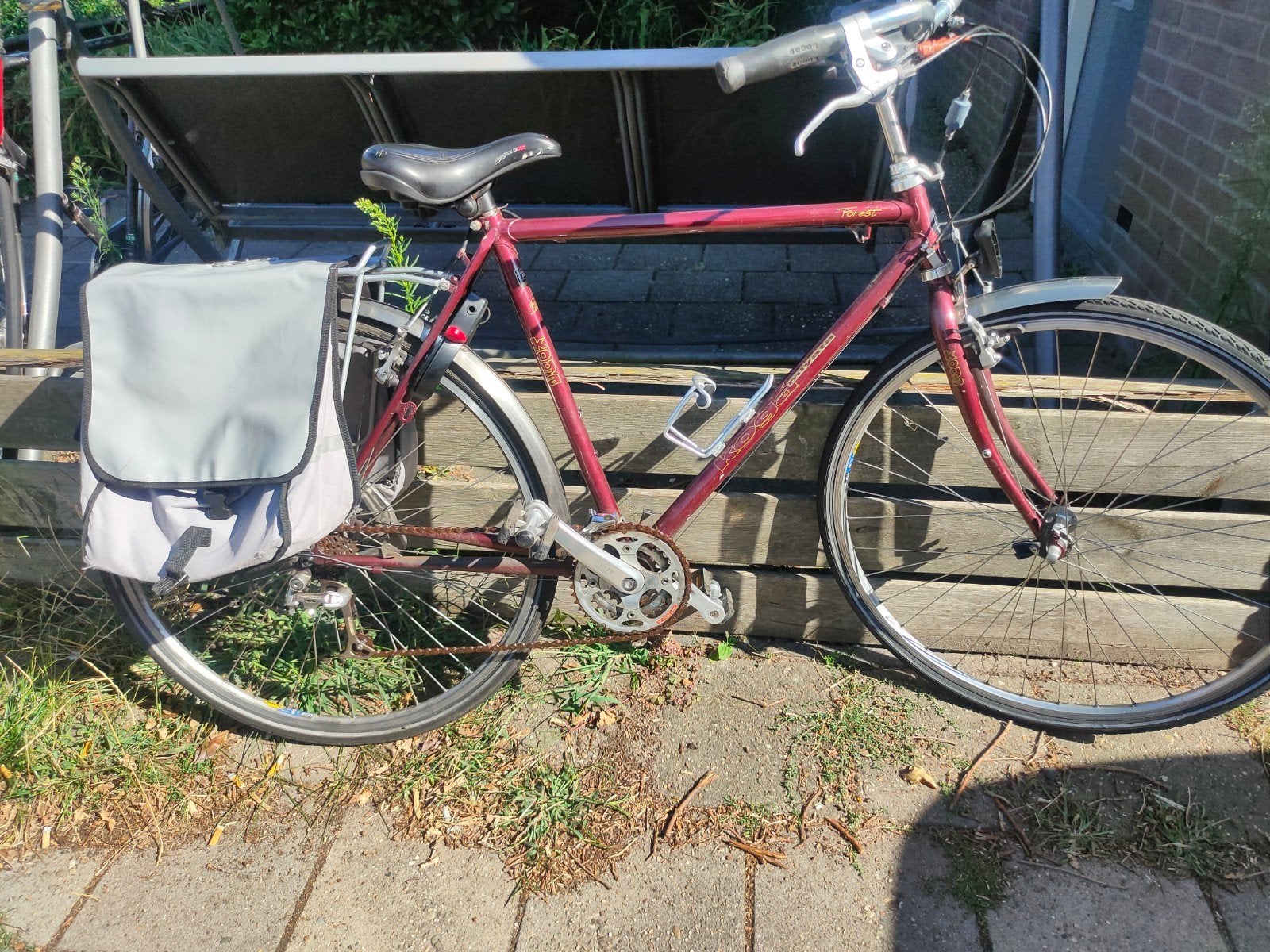Koga herenfiets 28 inch - Klassieke stadsfiets, Overige merken, Gebruikt, Velgrem, Versnellingen