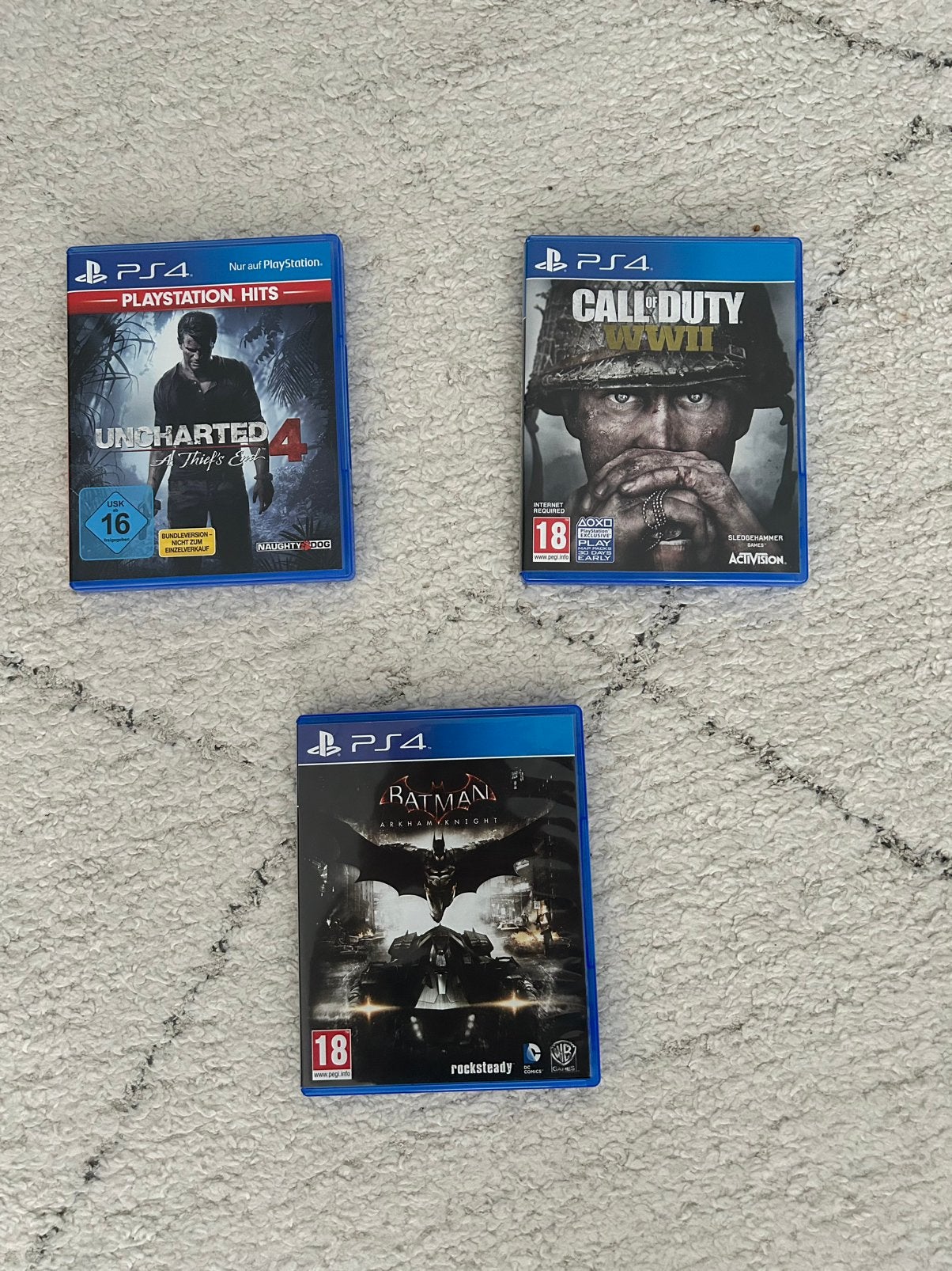 Ps4 spellen, 1 speler, Zo goed als nieuw, Vanaf 16 jaar, Ophalen