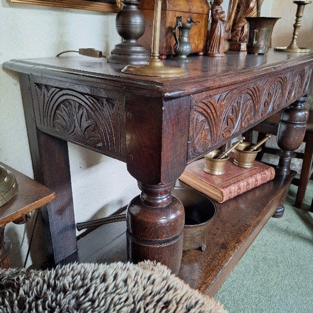 17e eeuwse Engelse console / sidetable., Ophalen of Verzenden