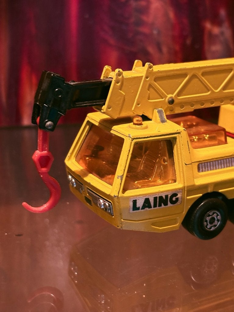 Matchbox Super Kings K-12 Hercules Kraanwagen, Ophalen of Verzenden, Gebruikt, Hijskraan, Tractor of Landbouw, Matchbox