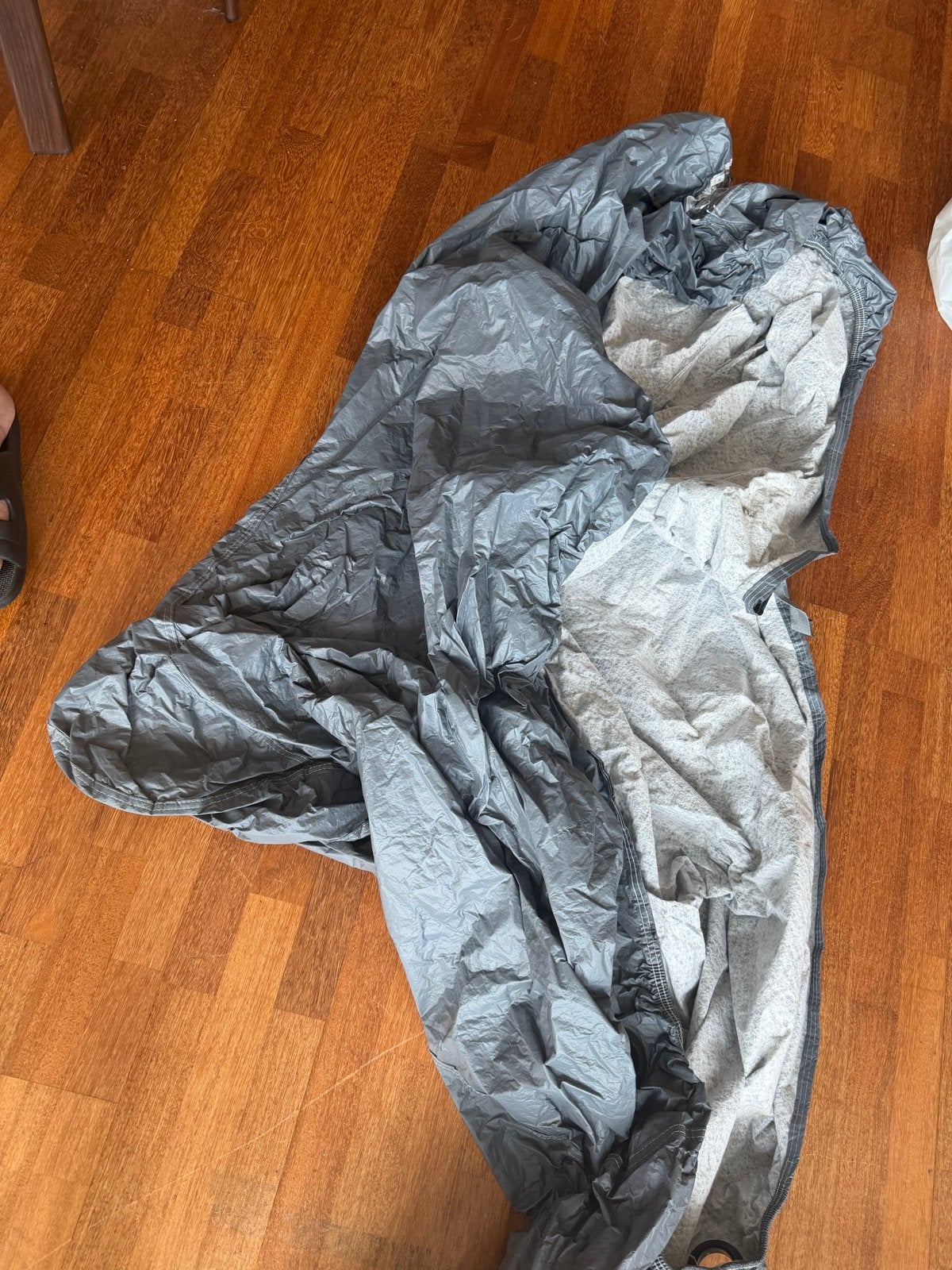 Grijze hoes voor scooter, Ophalen, Gebruikt, Overige typen, Overige merken
