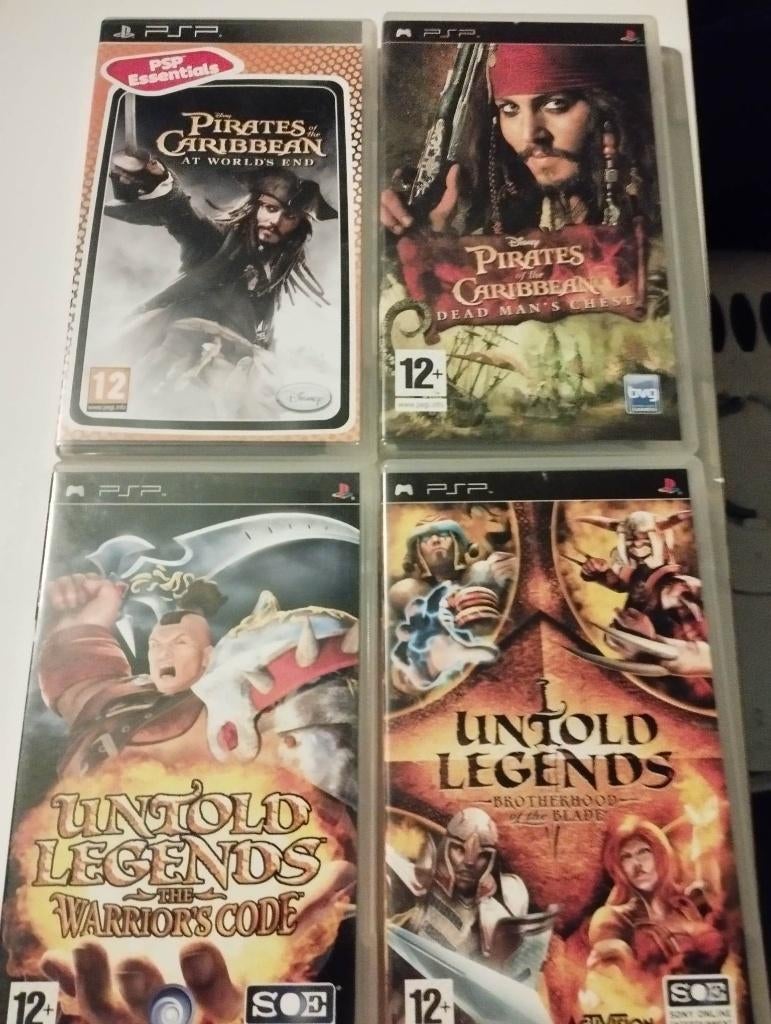 Diverse psp spellen, Gebruikt, 1 speler, Vanaf 12 jaar, Ophalen