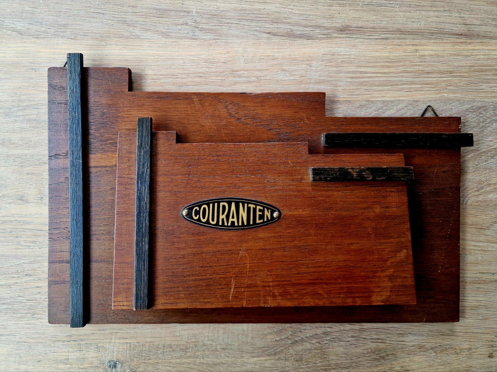Amsterdamse school couranten houder top!!, Ophalen of Verzenden, 1 klavier, Orgel