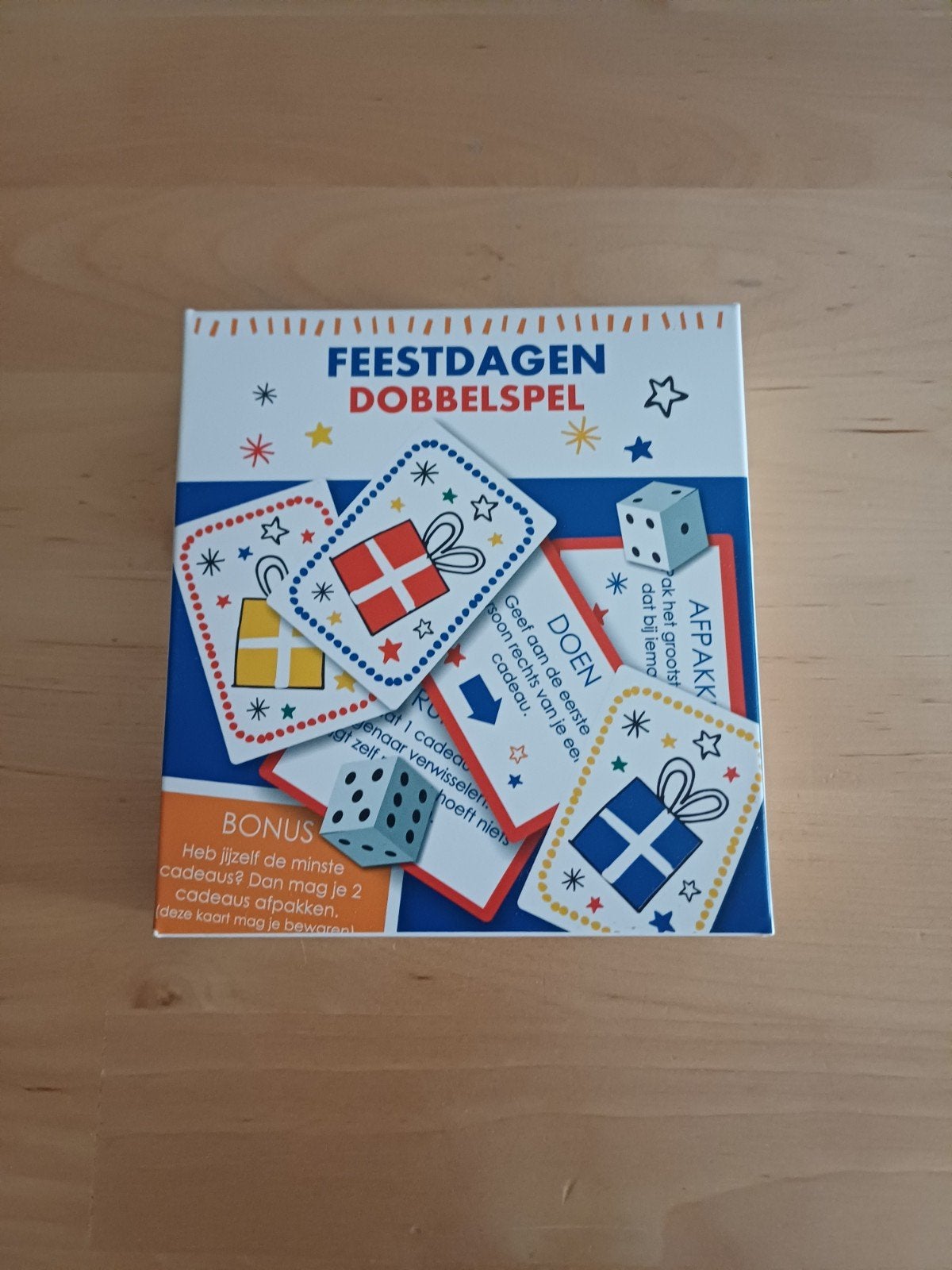Cadeauspel dobbelspel Sinterklaas Kerst (nieuw), Vijf spelers of meer, Ophalen, Nieuw, Onbekend