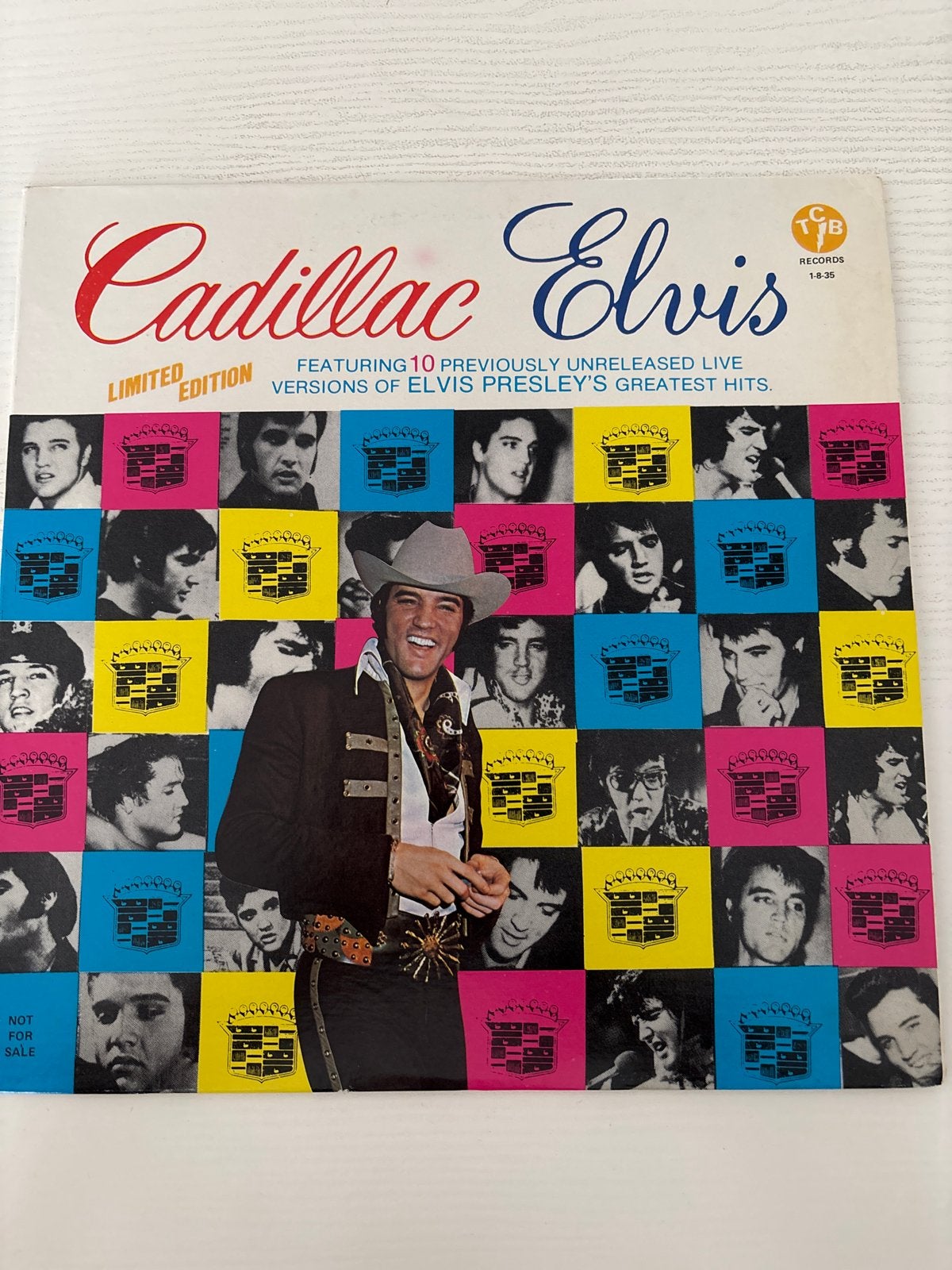 Bootleg LP Elvis Presley - Cadillac Elvis (Roze Vinyl), Ophalen of Verzenden, Zo goed als nieuw, Cd of Plaat