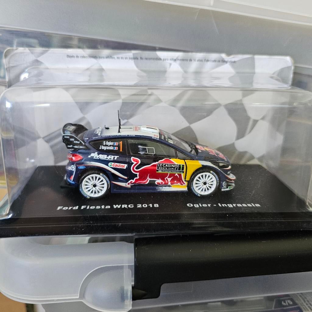 Ford Fiesta WRC 2018 Ogier - Ingrassia modelauto, Niet van toepassing voor dit product, Niet van toepassing voor dit product, Ophalen of Verzenden