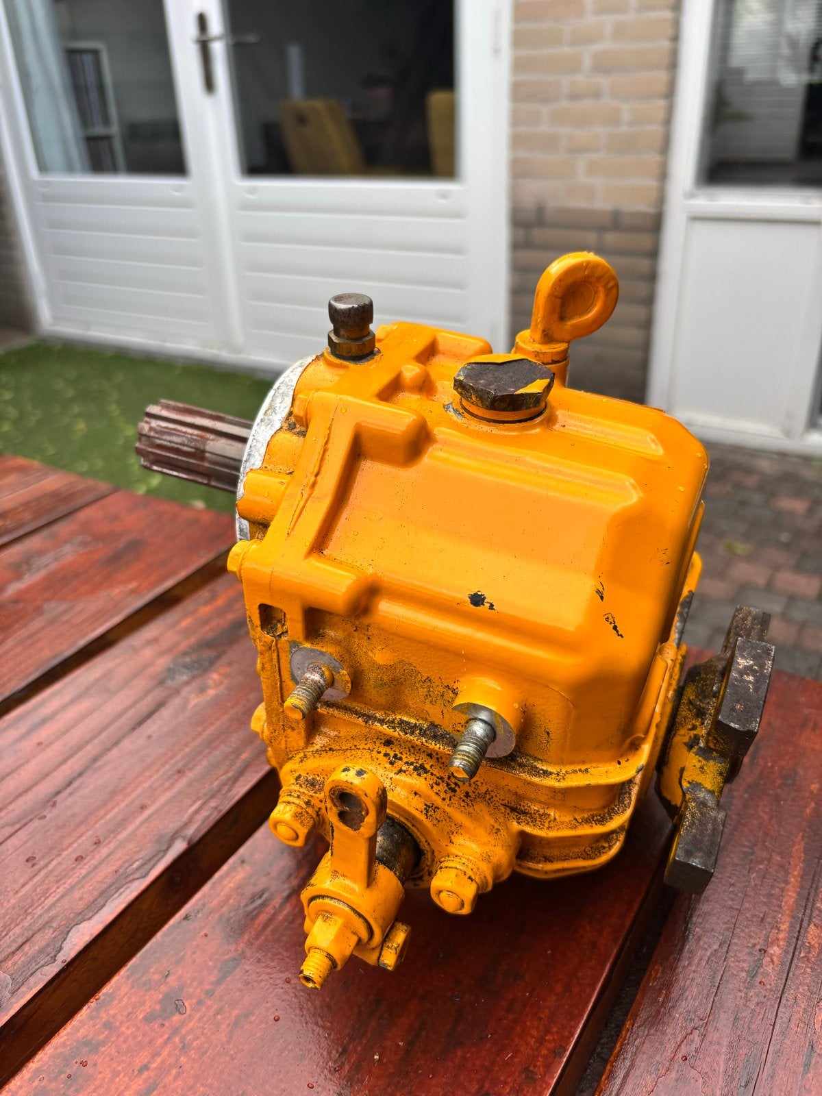 Twin Disc Technodrive TMC 40 P keerkoppeling, Ophalen of Verzenden, Gebruikt, Motor en Techniek, Zeilboot of Motorboot