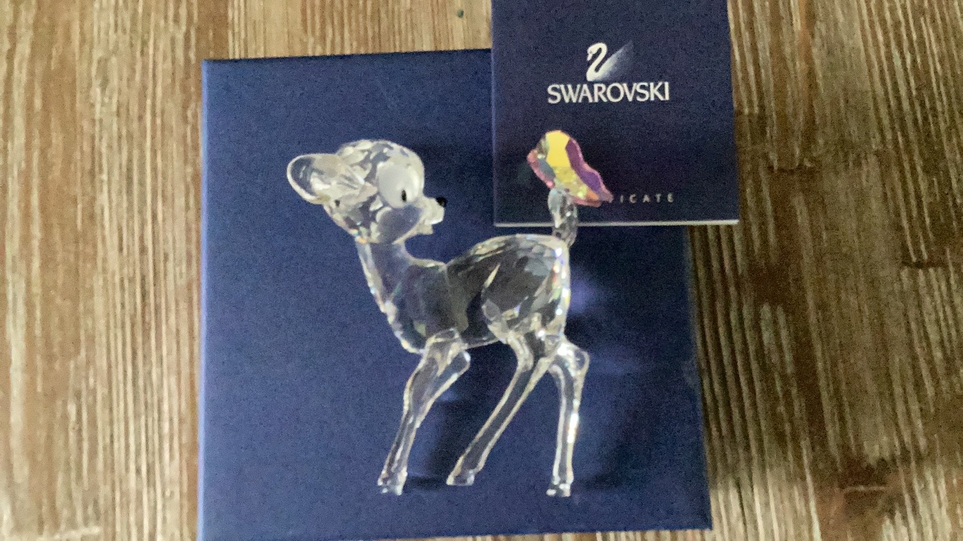 Swarovski disney bambi, Ophalen, Zo goed als nieuw, Figuurtje