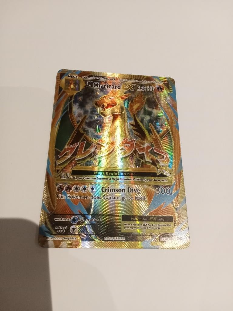 Charizard Ex 101/108 (Misprint, Zeldzaam!), Hobby en Vrije tijd, Verzamelkaartspellen | Pokémon, Zo goed als nieuw, Losse kaart