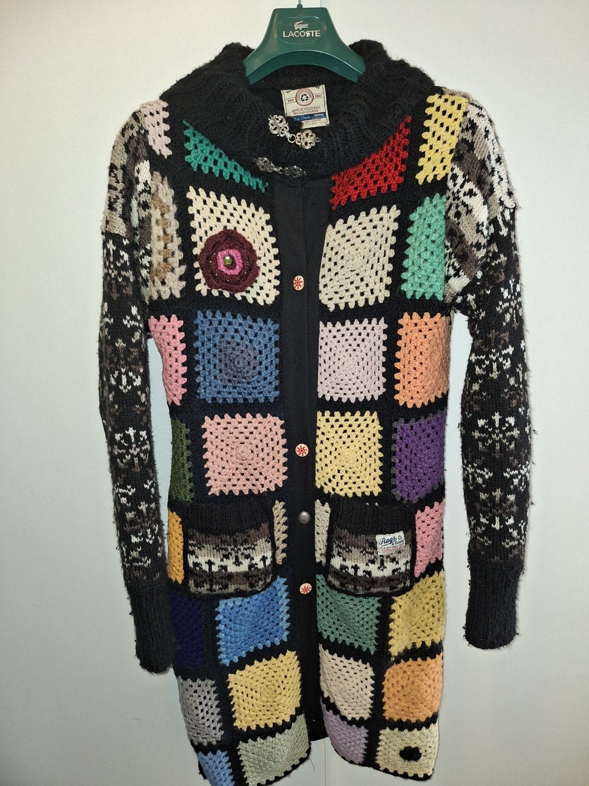 vest granny squaremaat L, Kleding | Dames, Ophalen of Verzenden, Zo goed als nieuw