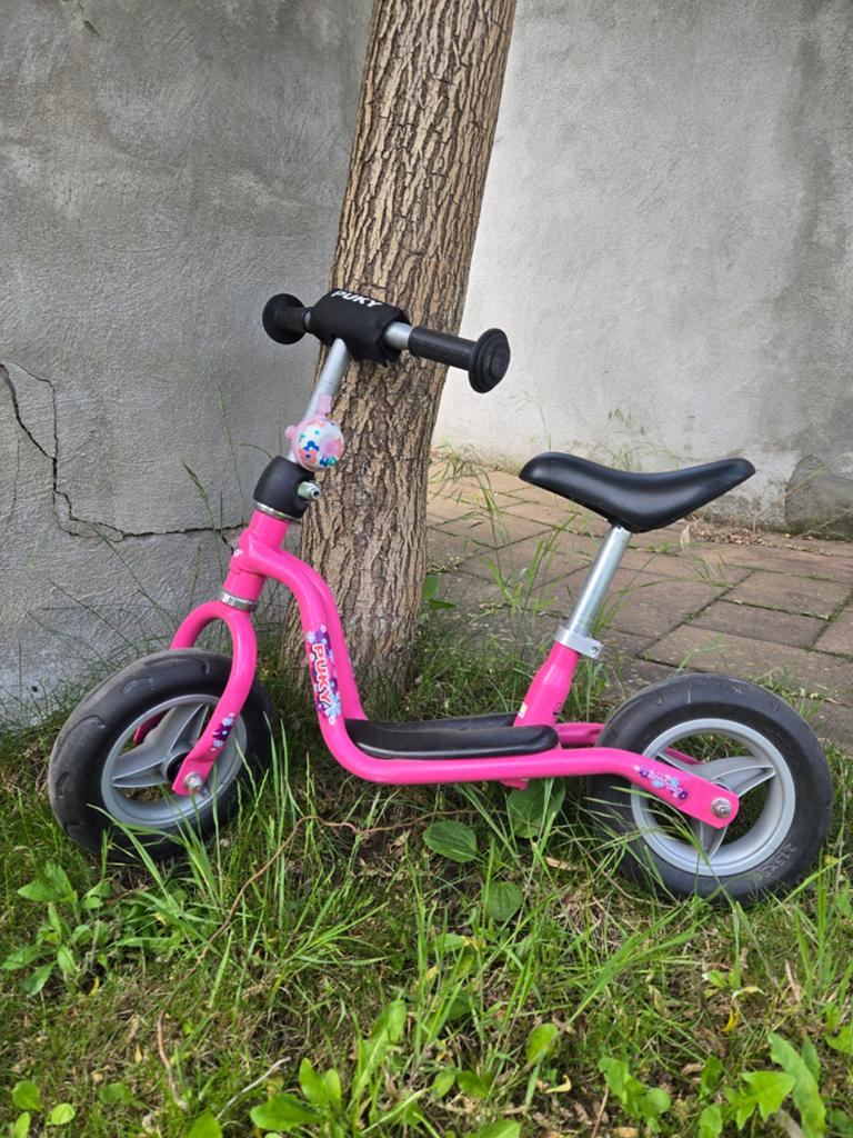 Loopfiets roze PUKY, Kinderen en Baby's, Speelgoed | Buiten | Voertuigen en Loopfietsen, Ophalen of Verzenden, Gebruikt, Loopfiets