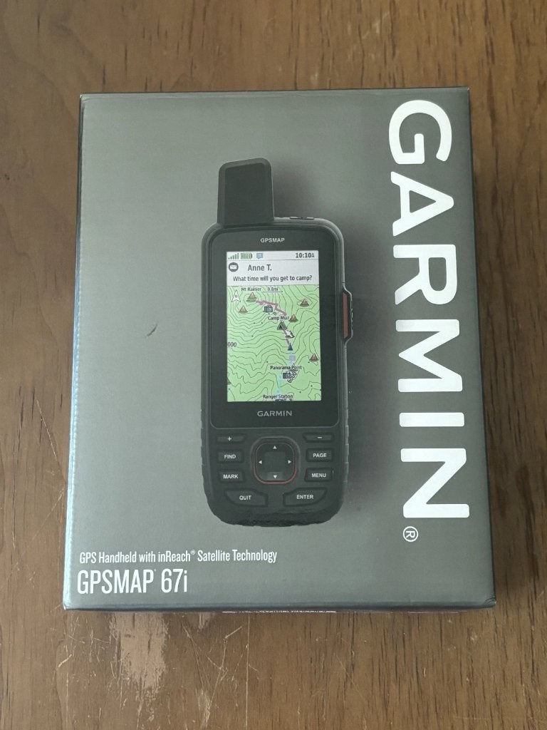 Garmin GPSMAP 67i, Ophalen of Verzenden, Zo goed als nieuw, Gps of Kompas