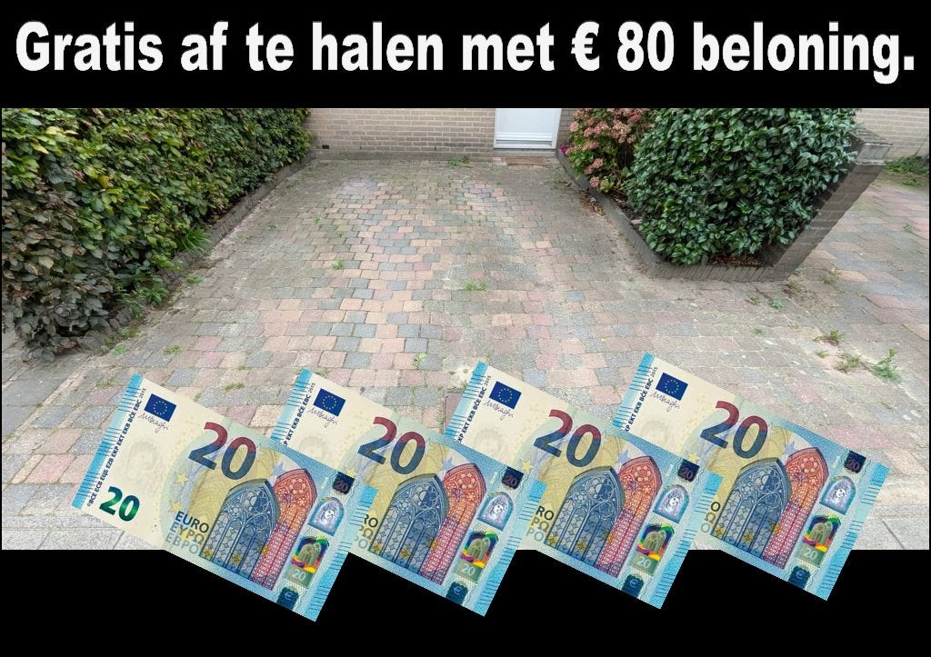 Klinkers en bandjes, Tuin en Terras, Ophalen, Gebruikt, Klinkers, 10 m² of meer