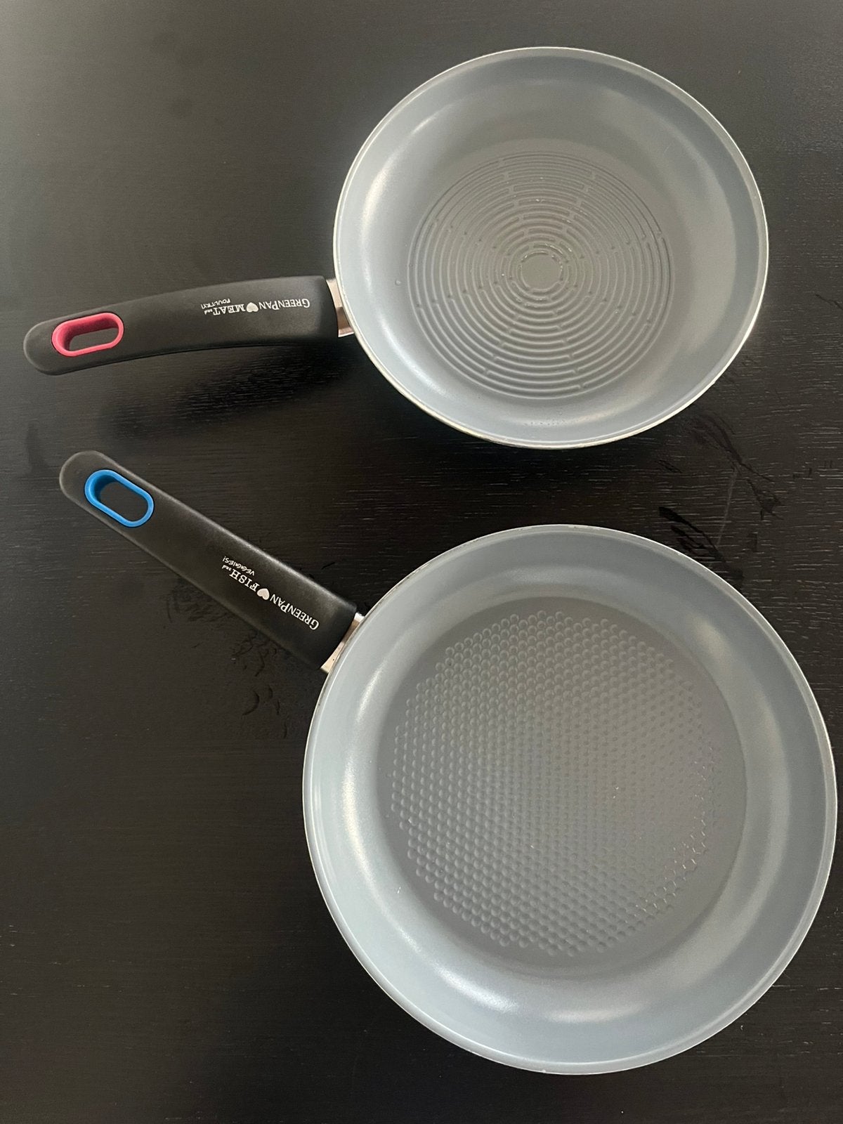 Twee GreenPan pannen in zeer goede staat, Overige materialen, Pannenset, Ophalen of Verzenden, Zo goed als nieuw