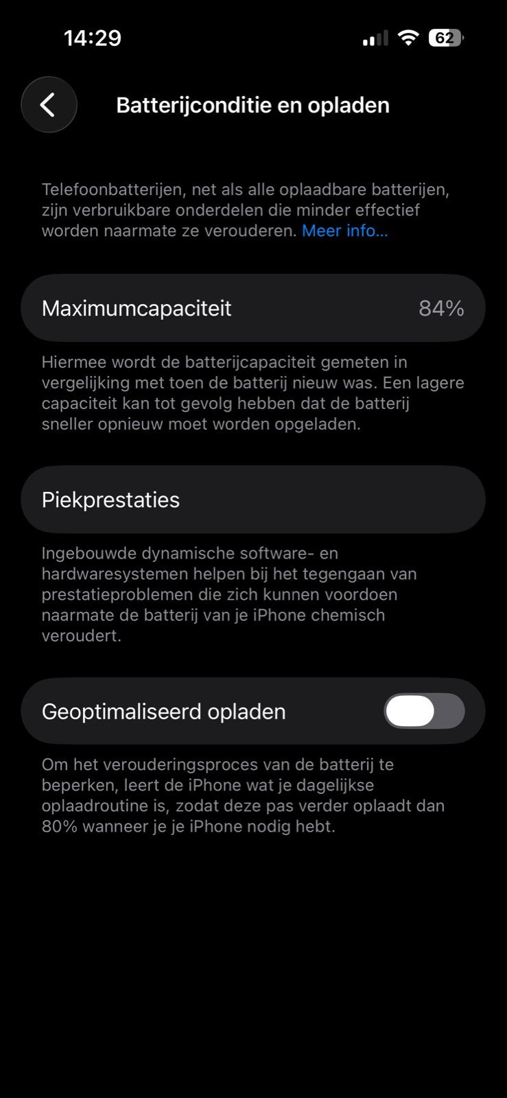 Foto 5 van iPhone 14 Pro - 84% Batterijconditie - 256 GB