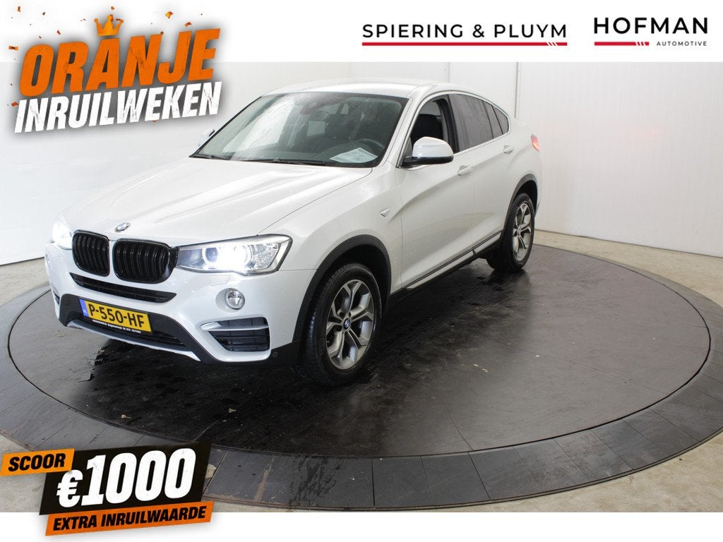 BMW X4 28i High Exec X Pak trekh 245Pk Parel lak (bj 2017), Automaat, Gebruikt, 4 cilinders, Automatische klimaatregeling