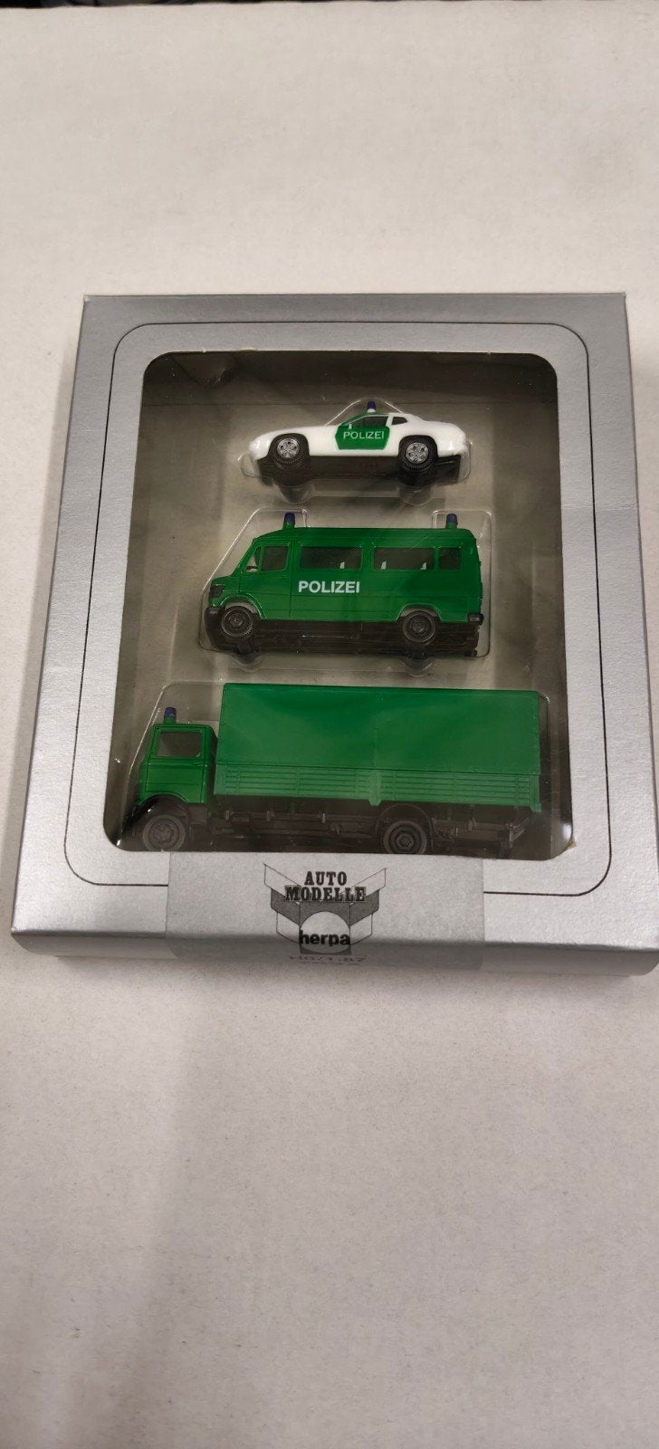 Herpa set Polizei 7524, Ophalen of Verzenden, Nieuw, Auto, Herpa