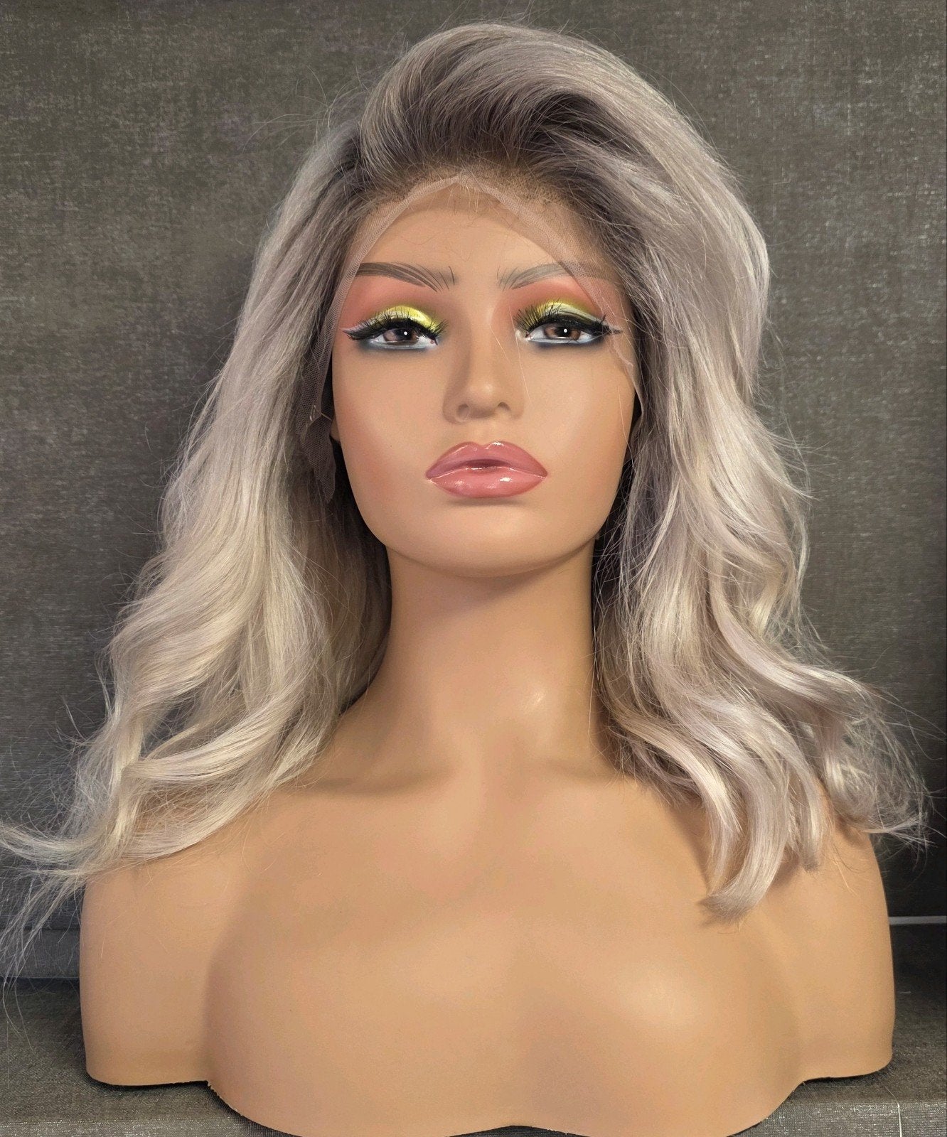 lace wig echt haar, Ophalen of Verzenden, Nieuw, Pruik of Haarverlenging