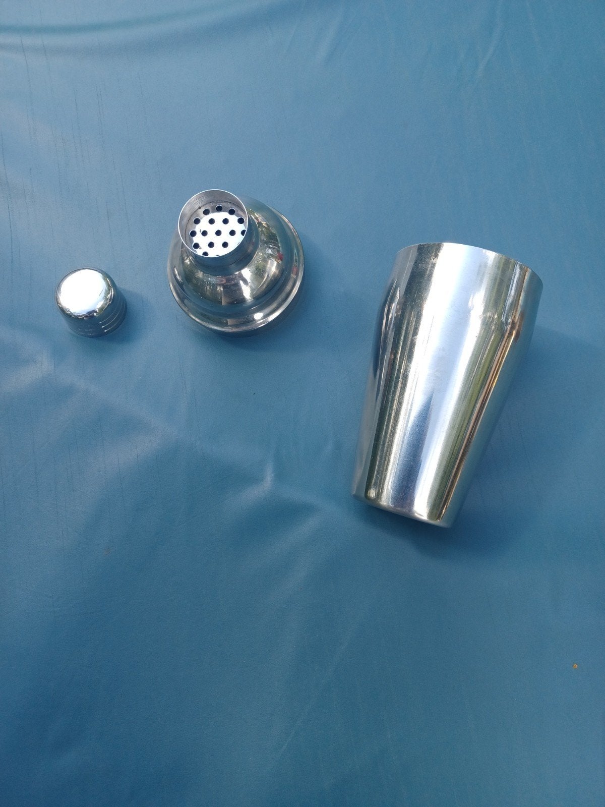 Cocktailshaker RVS - Zo goed als nieuw, Ophalen of Verzenden