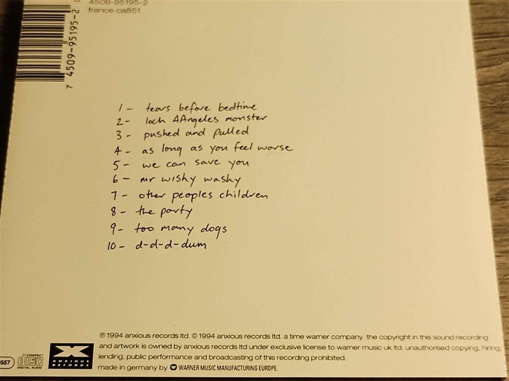 Starlings - Too many Dogs, Ophalen of Verzenden, Zo goed als nieuw, Poprock