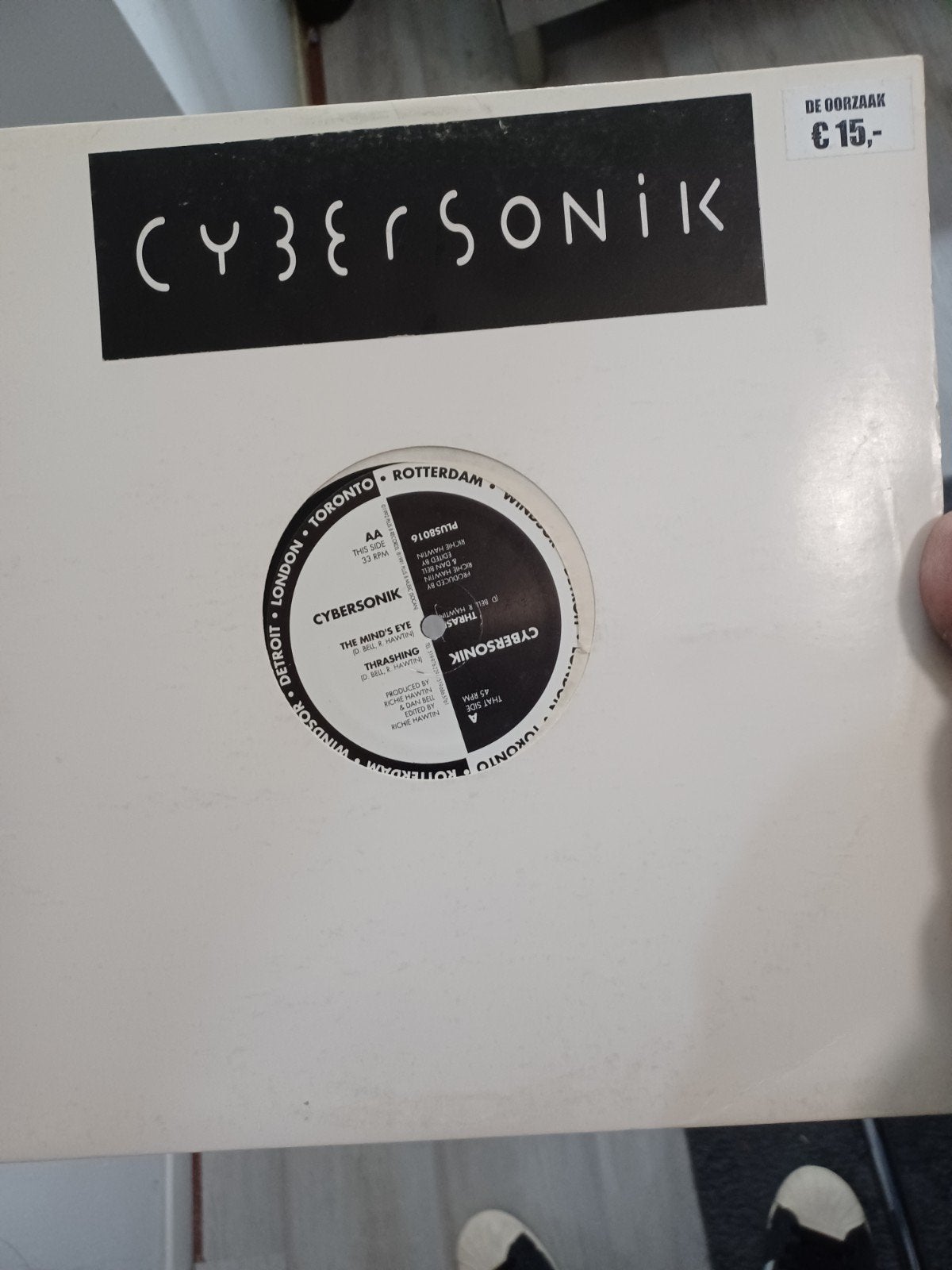 cybersonik vinyl, Ophalen of Verzenden, Zo goed als nieuw, 12 inch