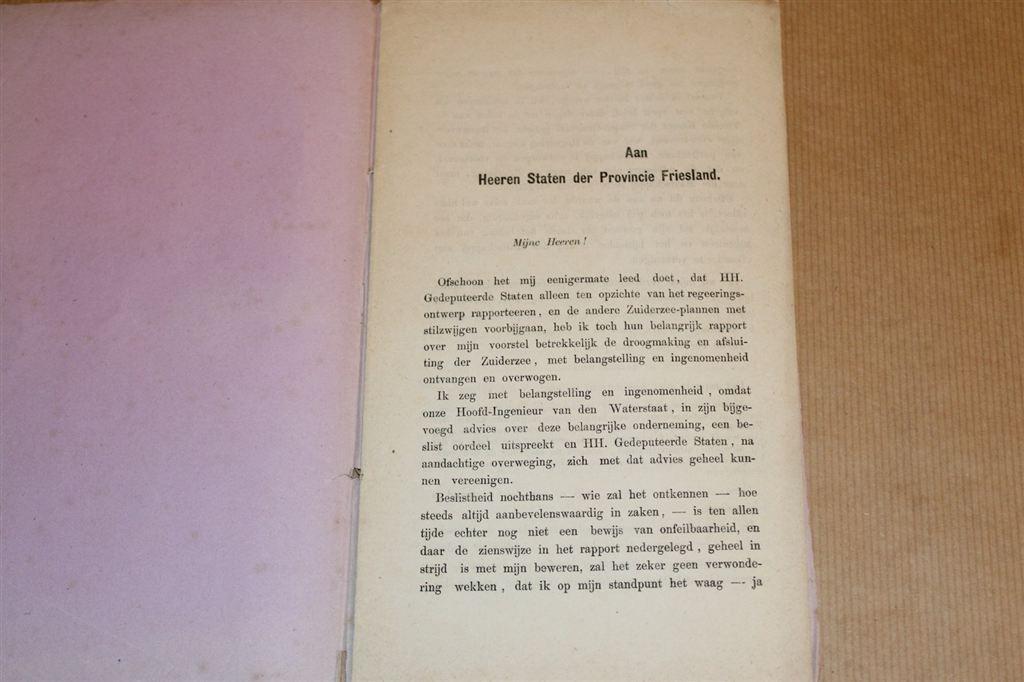 Brief van A. Buma [Zuiderzee] - 1877, Boeken, Ophalen of Verzenden, Gelezen