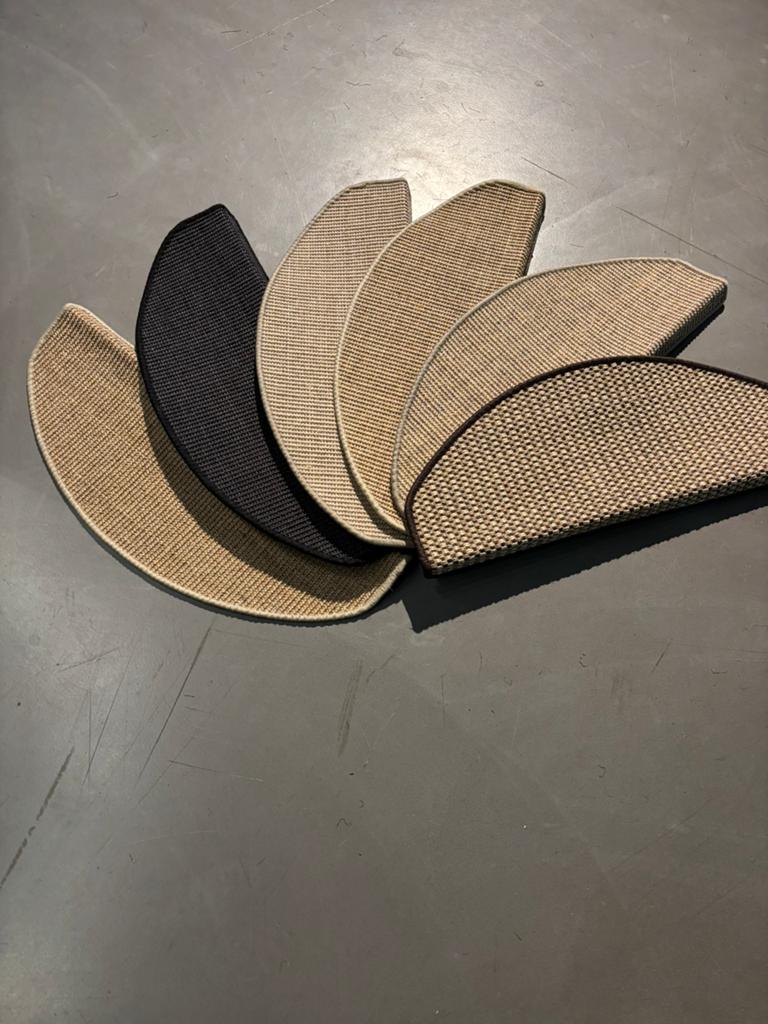 Halve maantjes SISAL trap, Huis en Inrichting, Stoffering | Vloerbedekking, Verzenden, Zo goed als nieuw, Minder dan 10 m², Tapijt