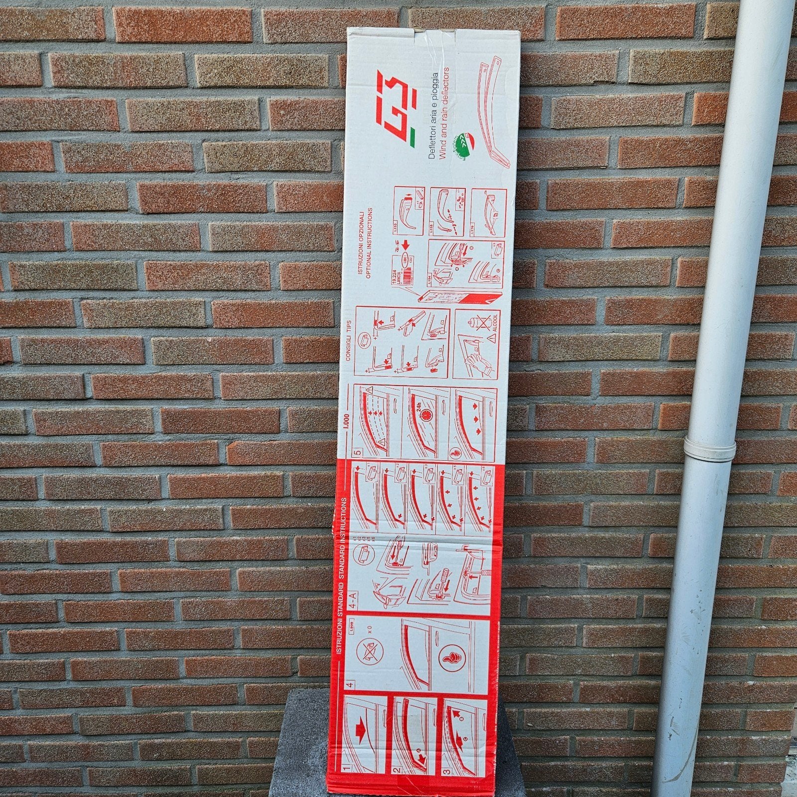 Wind- en regenafleiders voor C1, Peugeot 108, Toyota Aygo, Auto-onderdelen, Ruiten en Toebehoren, Ophalen of Verzenden, Nieuw