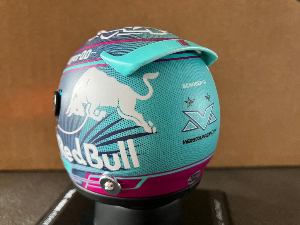 ✅ Max Verstappen 1:4 helm 2023 Miami GP Red Bull RB19, Verzamelen, Automerken, Motoren en Formule 1, Ophalen of Verzenden, Nieuw
