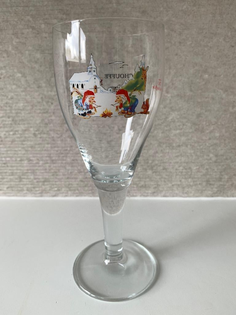 N'ice Chouffe glas, Ophalen of Verzenden, Zo goed als nieuw, Glas of Glazen, Duvel