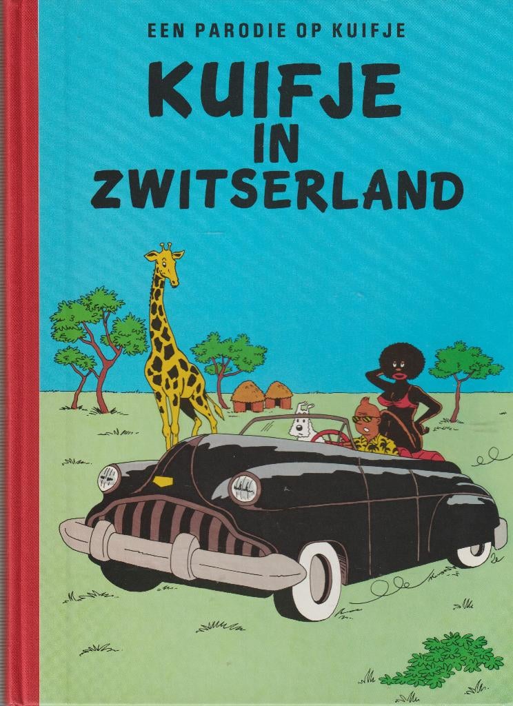 Kuifje in Zwitserland Hardcover met linnen rug met omslag, Boeken, Stripboeken, Eén stripboek, Ophalen of Verzenden, Gelezen