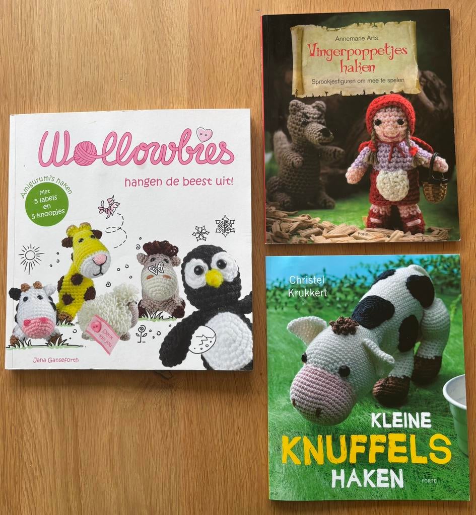 3x haakboek Christel Krukkert Jane Ganseforth Annemarie Arts, Boeken, Ophalen of Verzenden, Gelezen, Breien en Haken, Diverse