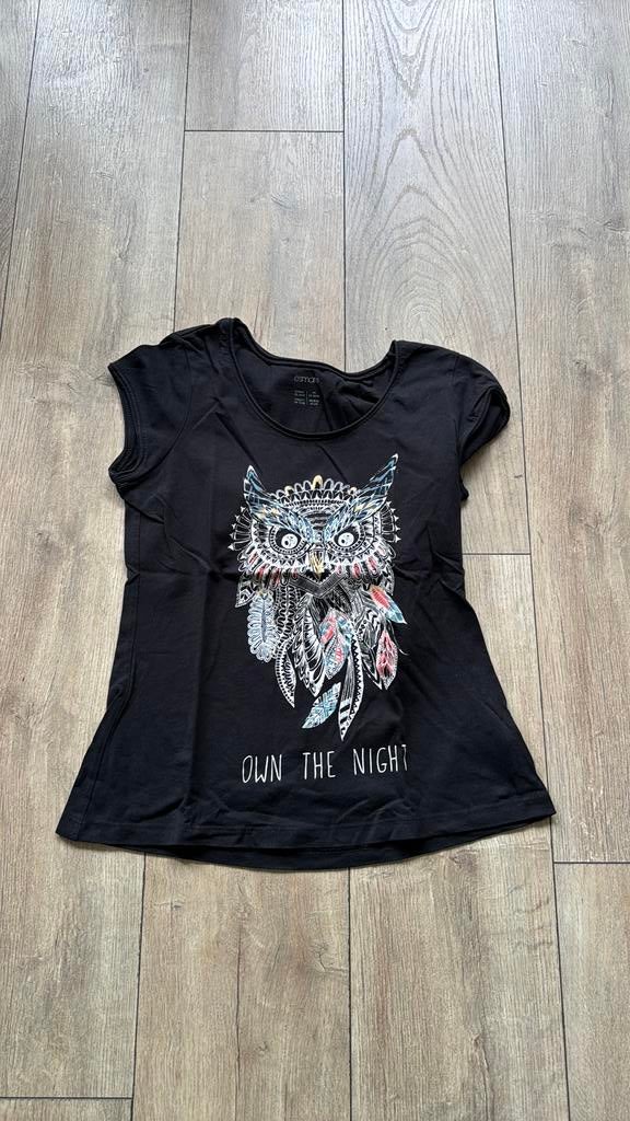 T-shirt maat xs, Zwart, Ophalen of Verzenden, Zo goed als nieuw, Korte mouw