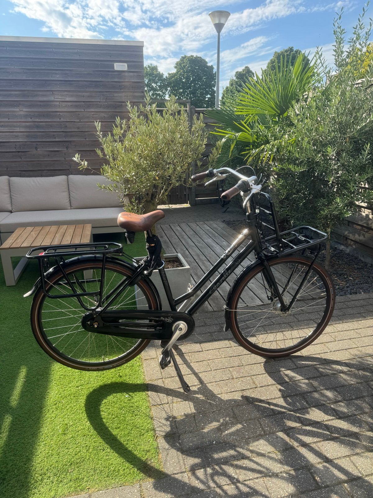 Gazelle Miss Grace T7 Dames Transportfiets - Zwart, Ophalen, Gebruikt, Gazelle, Versnellingen