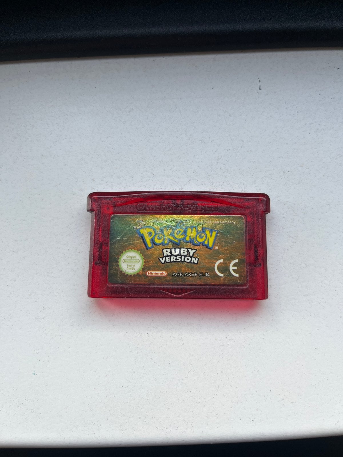 Pokémon Ruby Version Game Boy Advance, Gebruikt, 1 speler, Ophalen of Verzenden, Role Playing Game (Rpg)