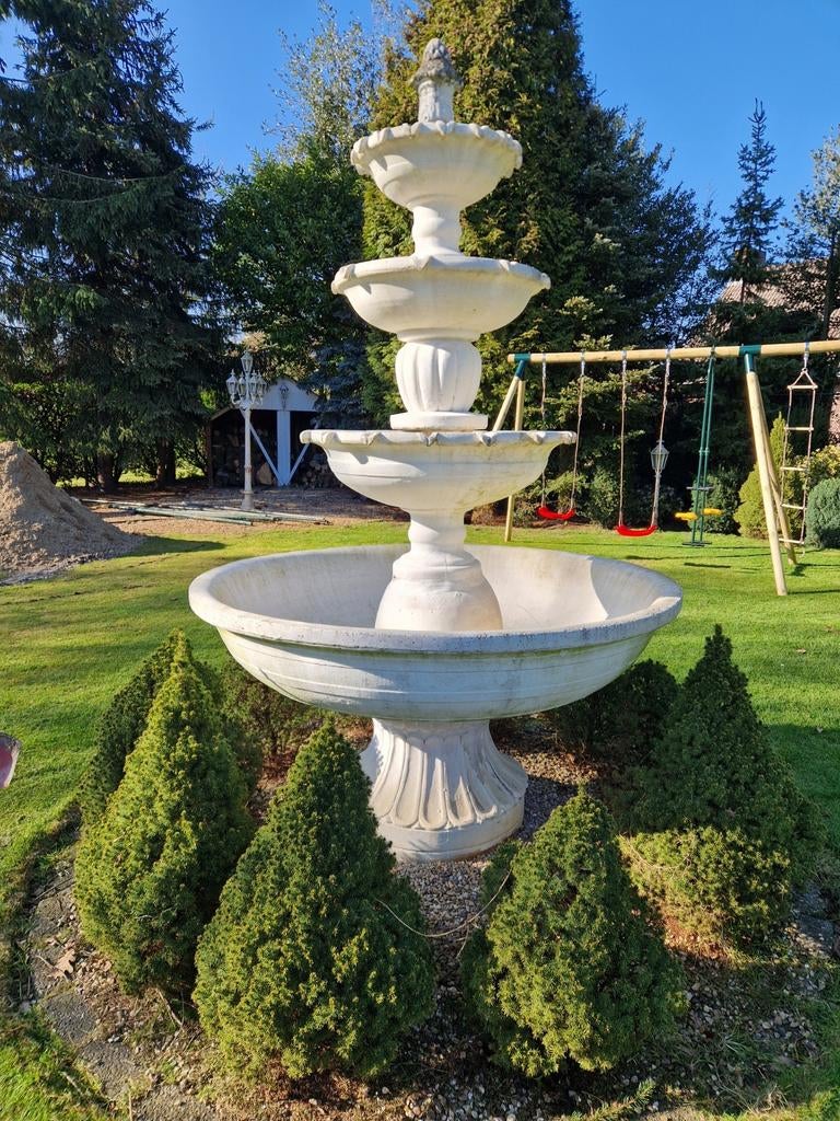 Klassieke fontein, Tuin en Terras, Ophalen, Gebruikt, Beton, Fontein