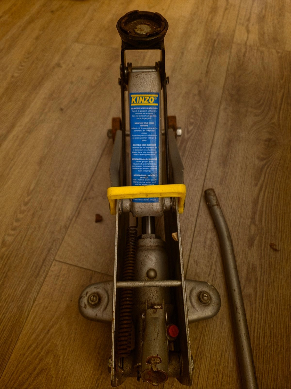 Kinzo hydraulische garagekrik, Auto diversen, Ophalen of Verzenden, Gebruikt, Hydraulisch, Garagekrik