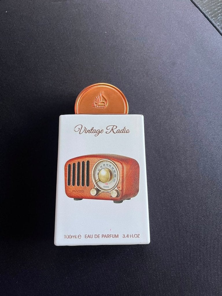 Lattafa Vintage Radio 100ML - Warme herengeur - 90% vol, Ophalen of Verzenden, Zo goed als nieuw