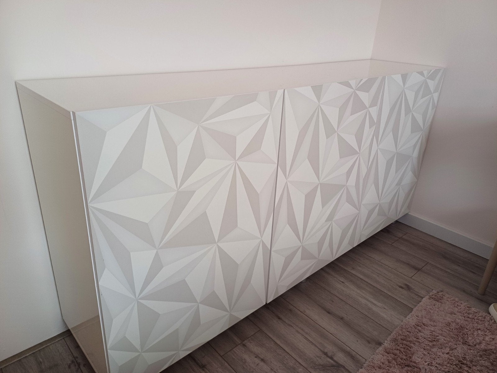 Dressoir wit hoogglans 180 cm breed, Ophalen, Zo goed als nieuw