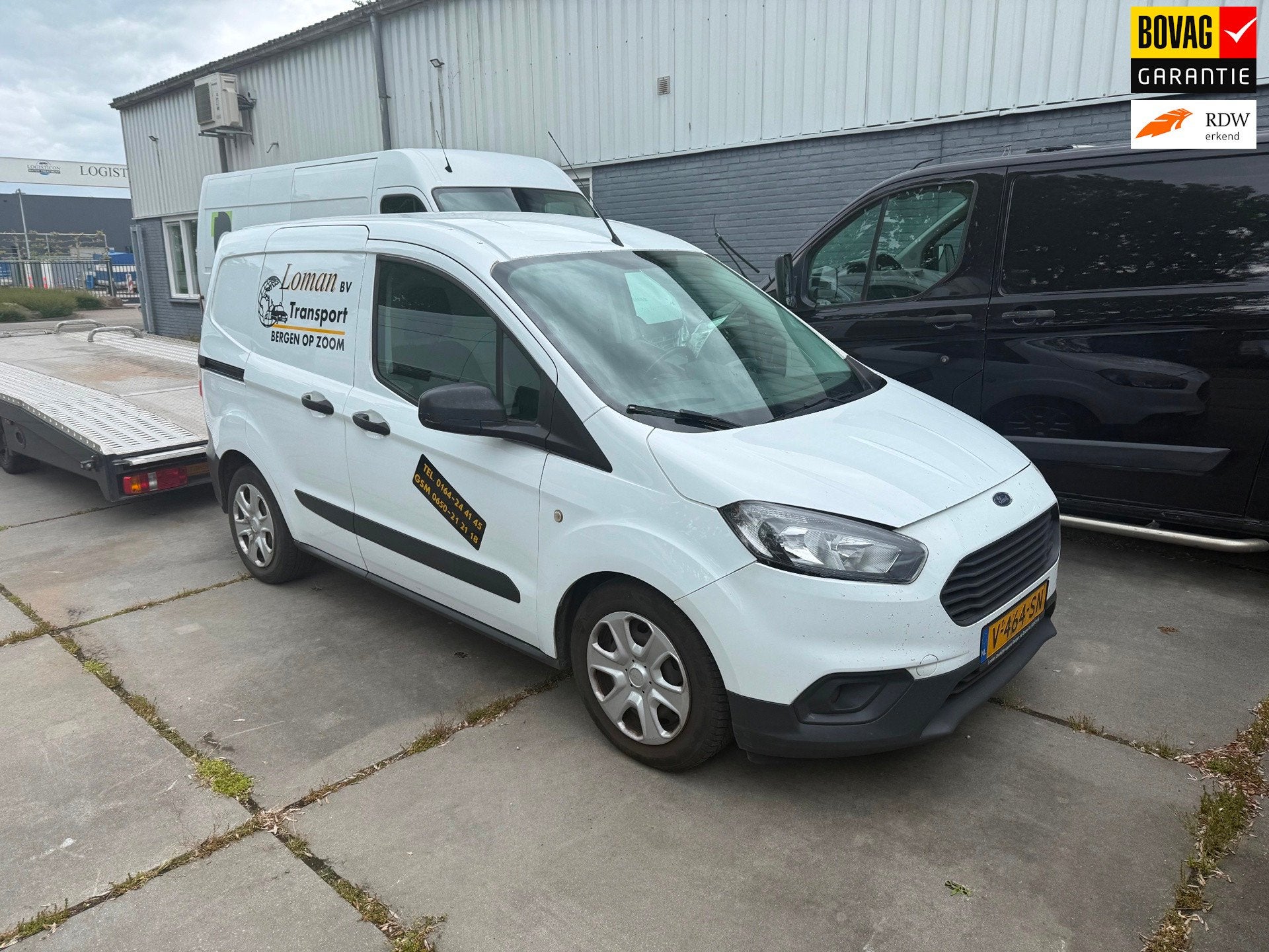 Ford Transit Courier 1.5 TDCI Trend, Auto's, Voorwielaandrijving, Gebruikt, 4 cilinders, Wit