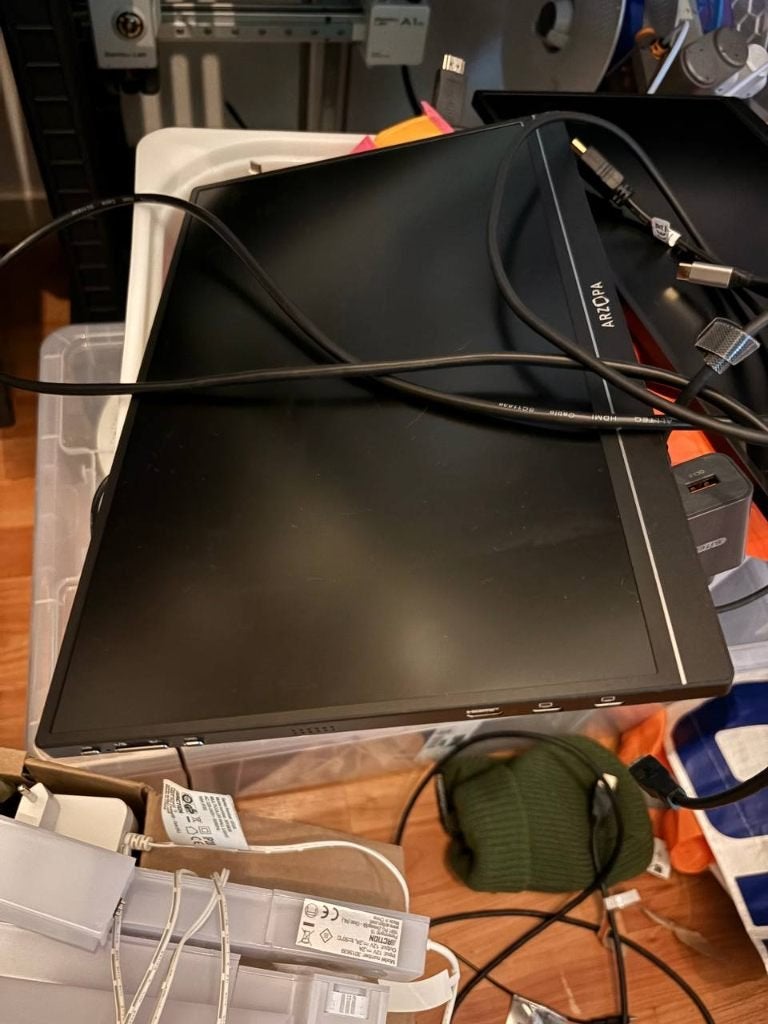 arzopa portable monitor 2 stuks!, Computers en Software, Monitoren, HDMI, Nieuw, LED, 60 Hz of minder