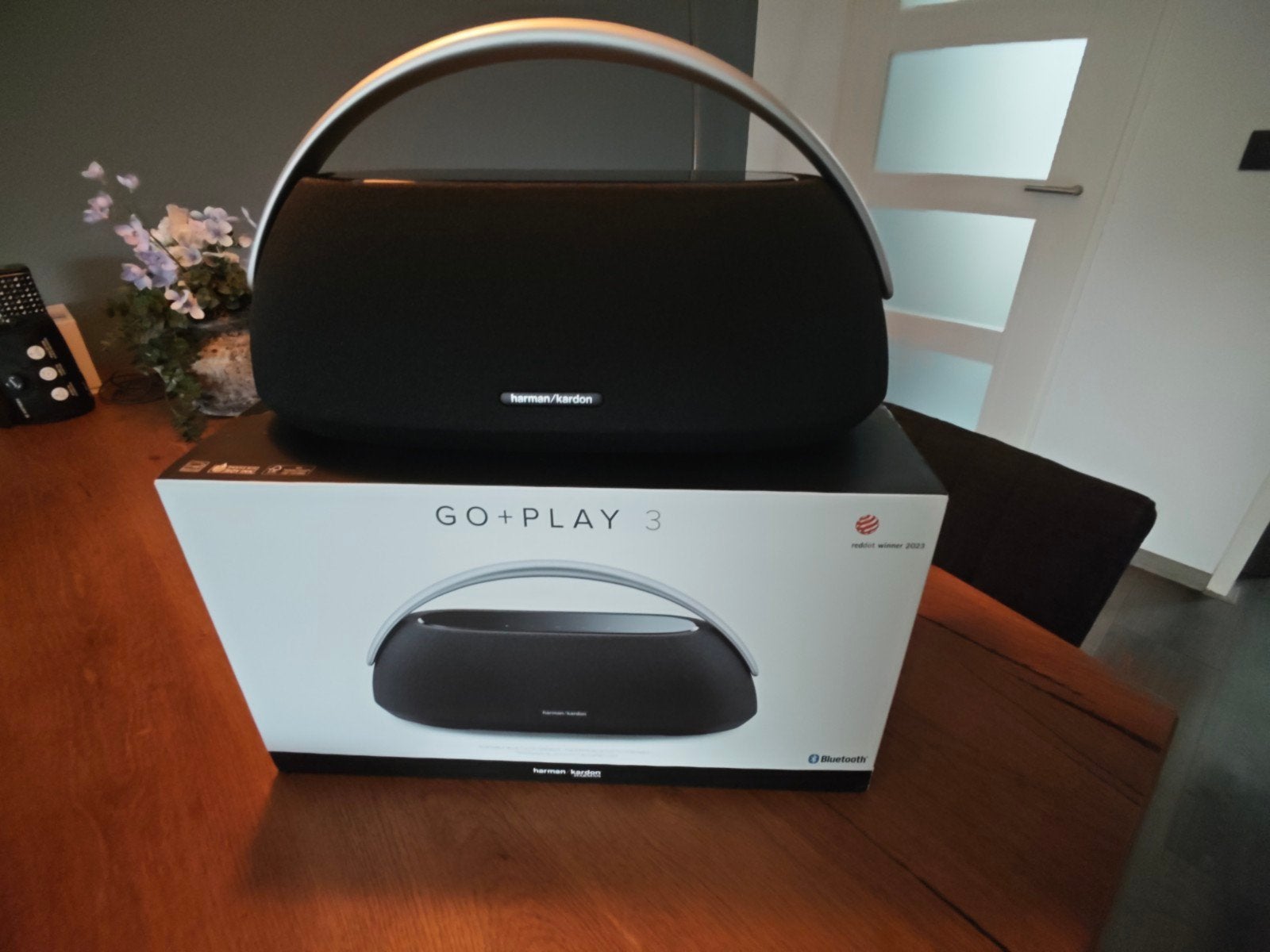 Harman Kardon Go + Play 3 Draagbare Bluetooth Speaker, 150 watt of meer, Ophalen of Verzenden, Zo goed als nieuw, Draagbare speaker