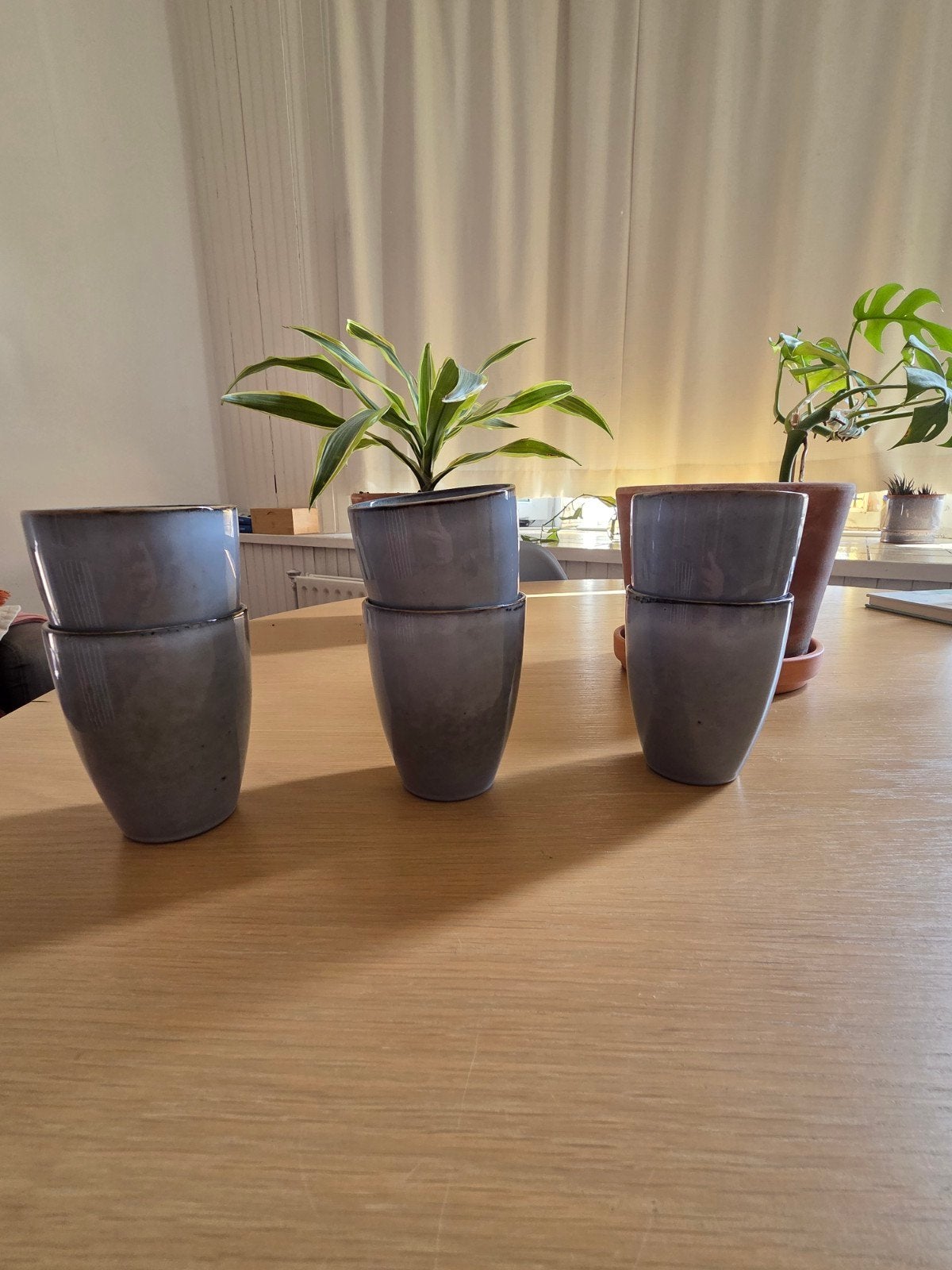 TOSCANE drinkbekers - 6 stuks, Ophalen, Glas of Glazen, Nieuw, Overige stijlen