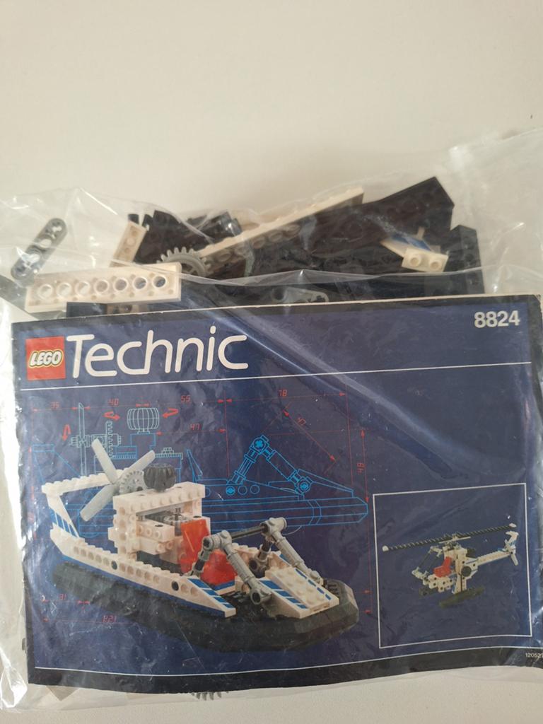 Lego Technic 8824 Hovercraft met instructies, Gebruikt, Lego, Ophalen of Verzenden, Technic