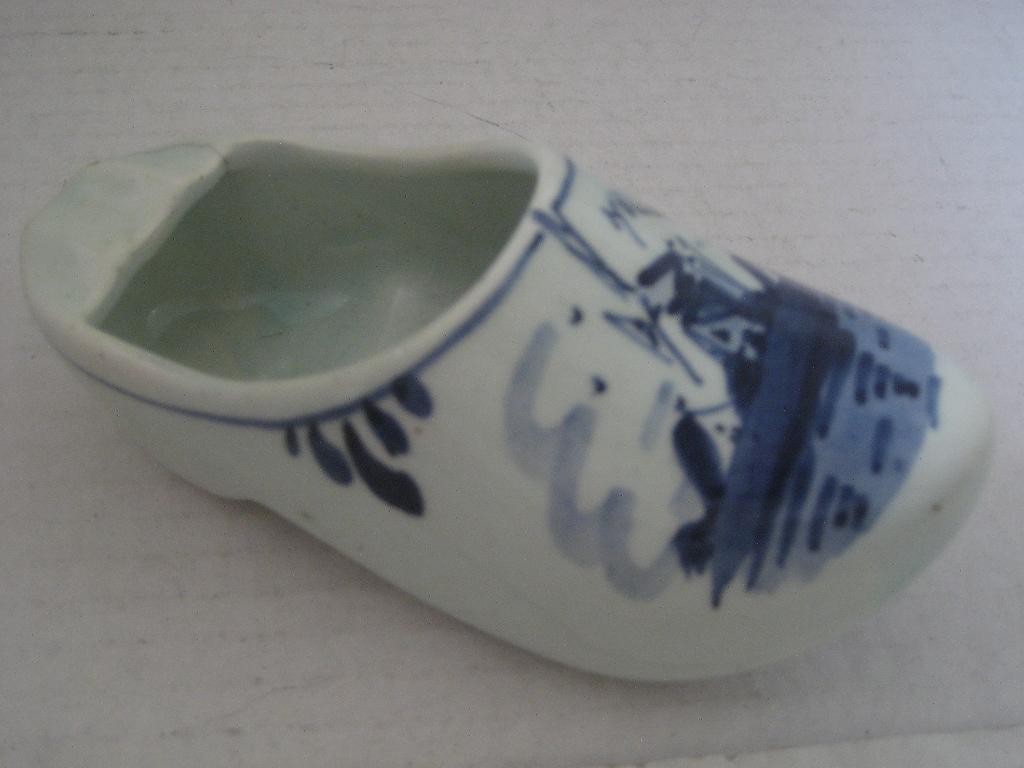 Delfts blauw klomp asbakje, Antiek en Kunst, Ophalen of Verzenden