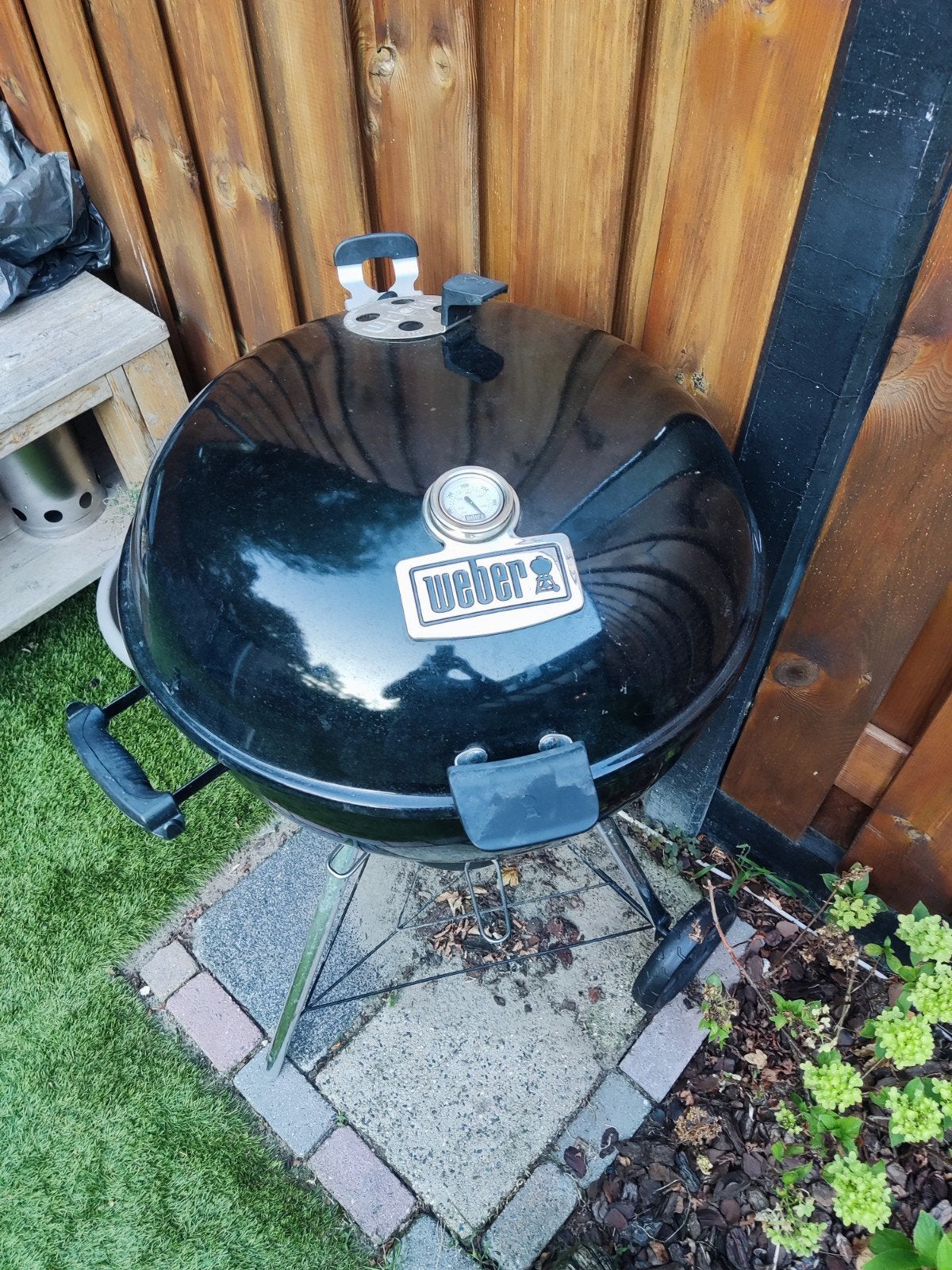 Weber Master-Touch GBS E-5770 Houtskoolbarbecue, Tuin en Terras, Ophalen, Gebruikt, Weber